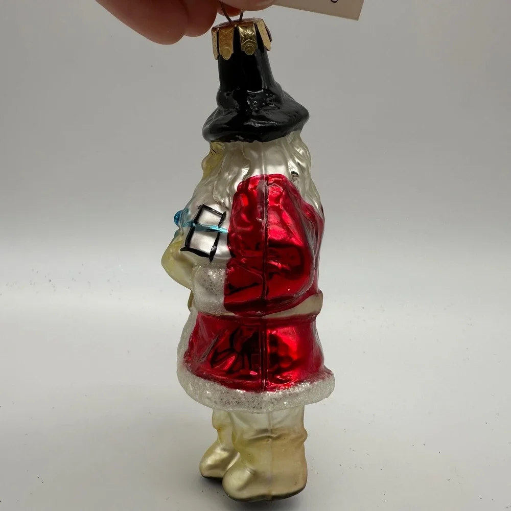 1991 Christopher Radko Cowboy Santa Ornament‎ 91-106-0 6